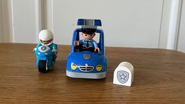Lego Duplo Polizei Set Polizeitransporter Auto Motorrad