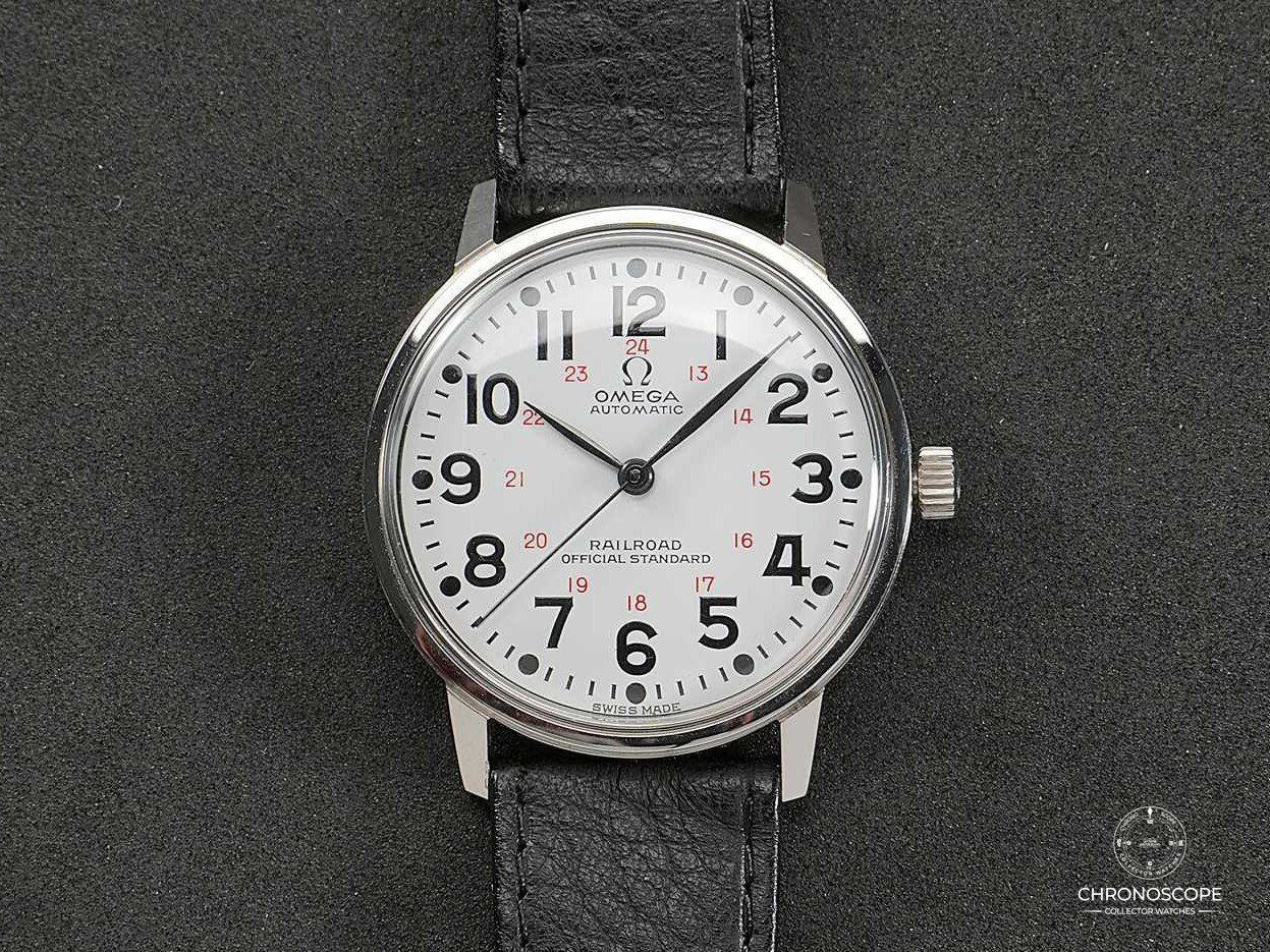 Omega Uhren: Omega “Railroad Official Standard” Reference 165.002 – Gebraucht aus Luzern von ChronoScope6004