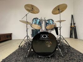 Kit de batterie DrumCraft complet idéal débutant/répétitions