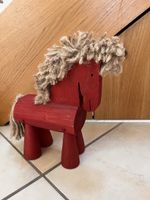 Cheval en bois de marque allemande Midcentury design vintage
