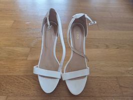 Elegante weisse ALDO High Heels Gr. 37 Damen