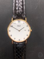 Vintage Club Swiss Made Damen Quarz Uhr mit Leder-Armband