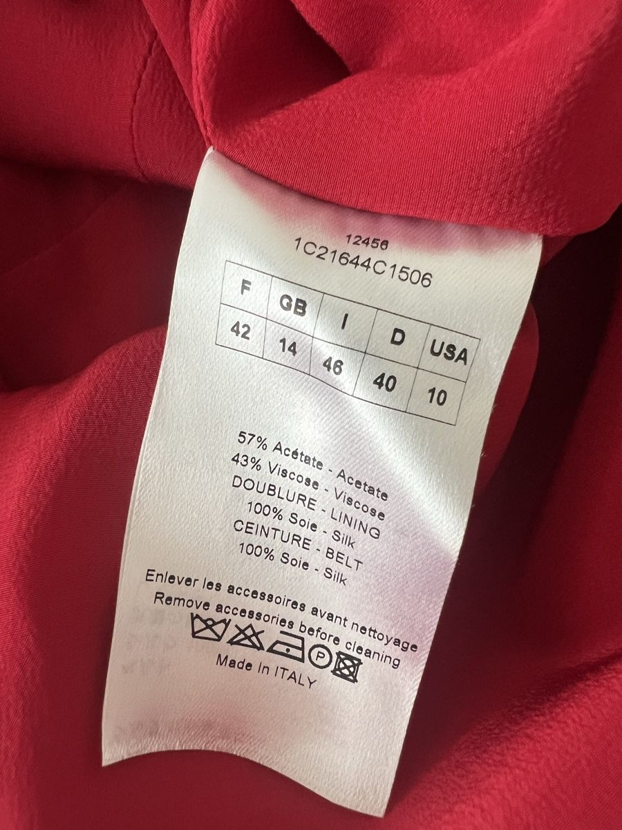 Dior Vestiti: Dior Kleid mit Gürtel – Nuovo e nell'imballaggio originale da Zürich venduto da ReStyle. 8