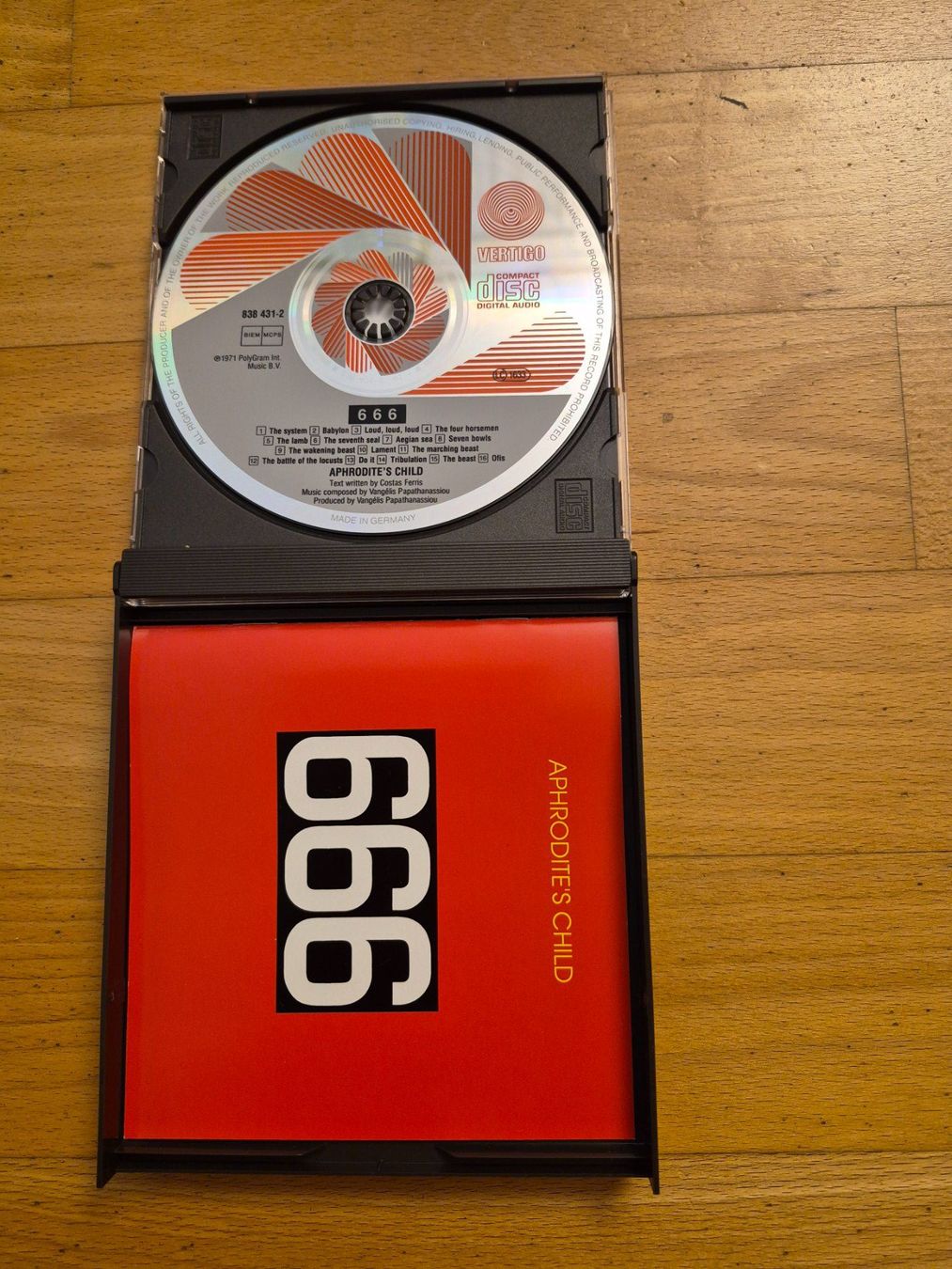 CDs: Aphrodites Child - 666 - Doppel-CD – D'occasion à Egg b. Zürich par orwell1984 2