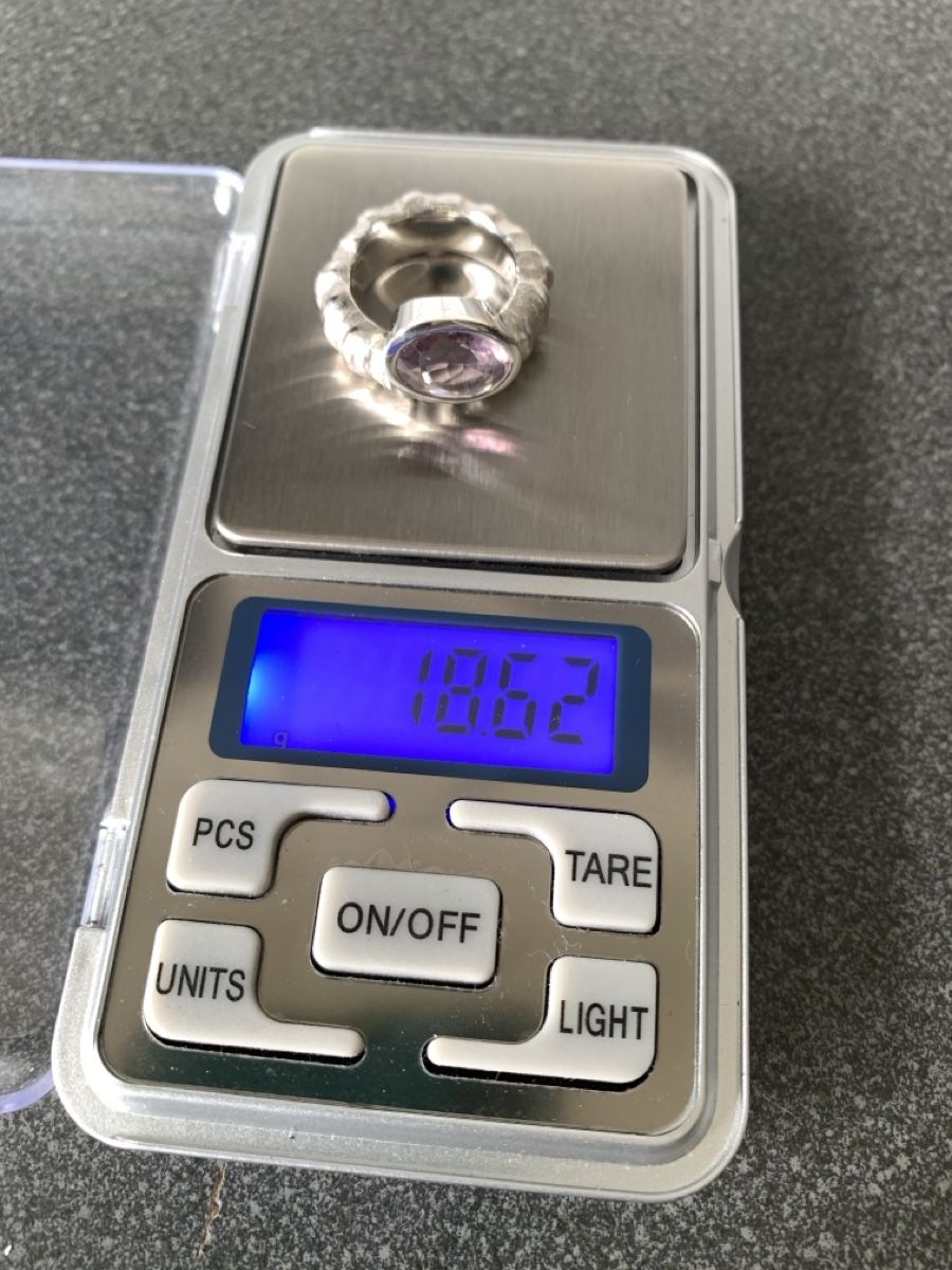 Anelli: Silberring mit Amethyst – Usato da Luzern venduto da Pegasus003 2