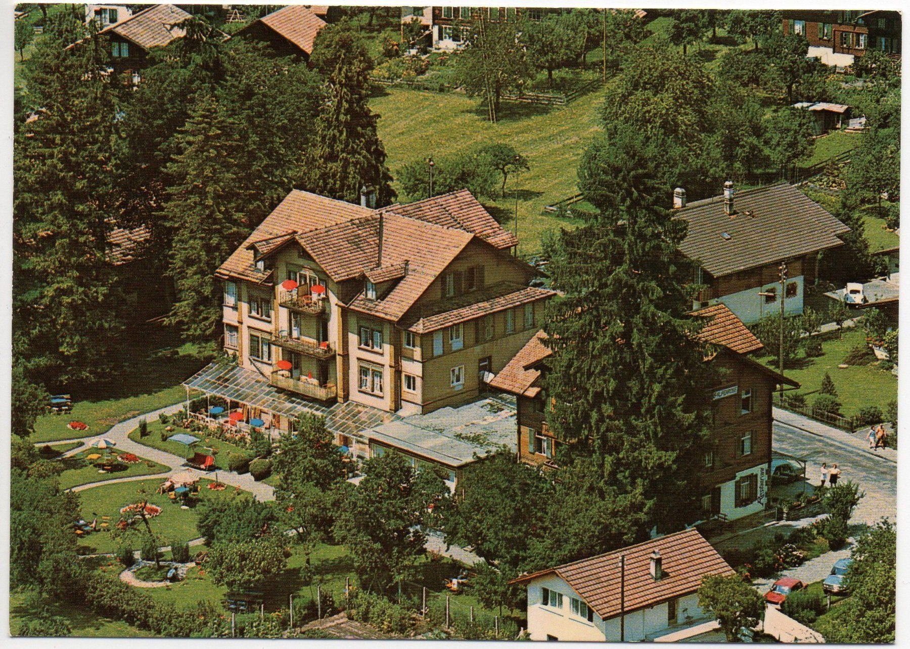 Cartes postales: WILDERSWIL Flugaufnahme Hotel Alpenrose – Neuf (Voir description) à Jona par philajona