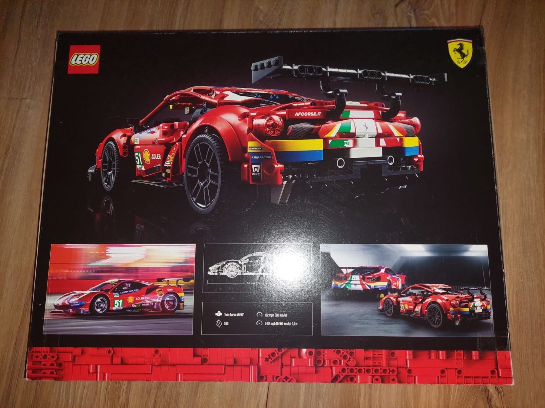 Lego Baukästen: LEGO Technic 42125 Ferrari 488 GTE – Gebraucht aus Oberbüren von  1