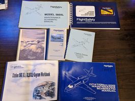 Cessna Citation 500 / 560 Maintenance Manuals Lot