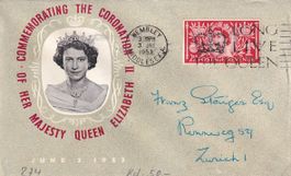 Krönung Queen Elizabeth II  2. Juni 1953, selten !