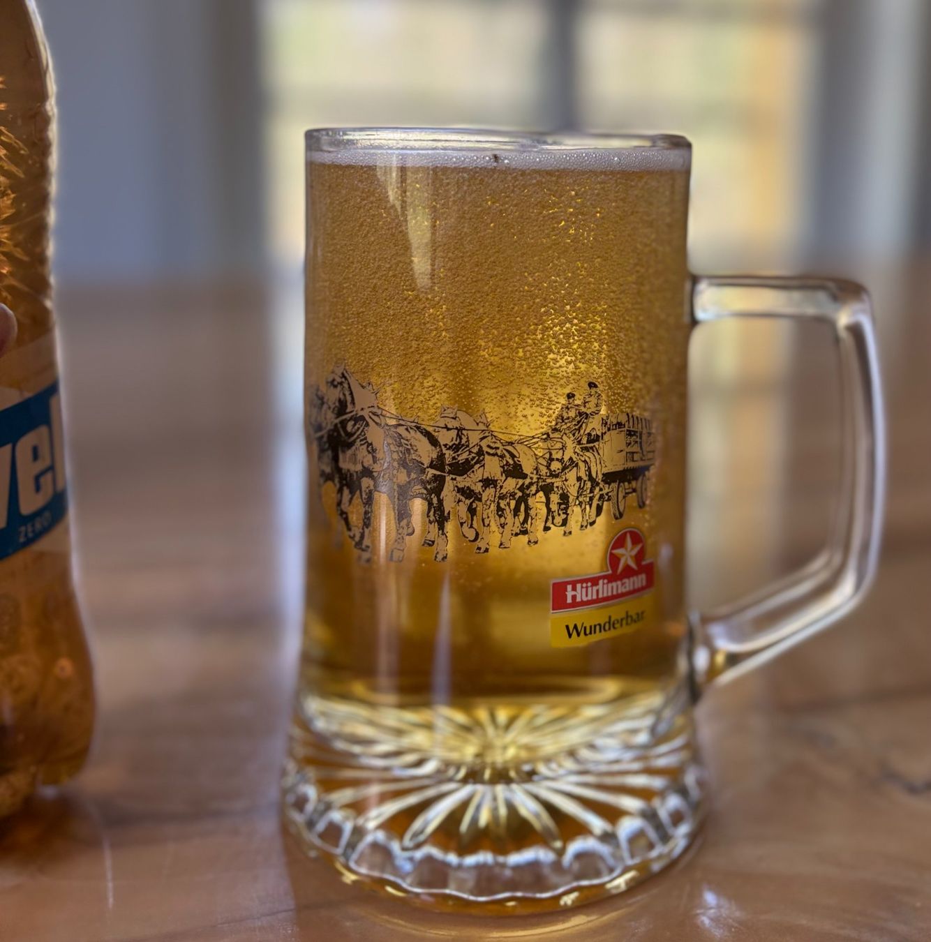 Hürlimann Gläser: Bierhumpen Hürlimann 6 Stk. – Gebraucht aus Zürich von Drahtzug 3