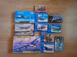 Modellflugzeug 1:144 Set 11tlg.