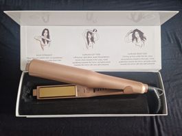 Glätteisen & Lockenstab 2in1, Roségold