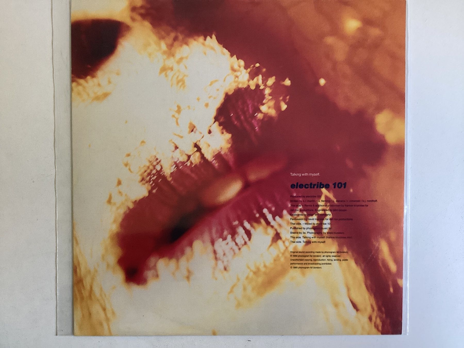 Dischi in vinile: Electribe 101 Maxi-Single - Talking With Myself – Usato da Gutenswil venduto da Hamzian