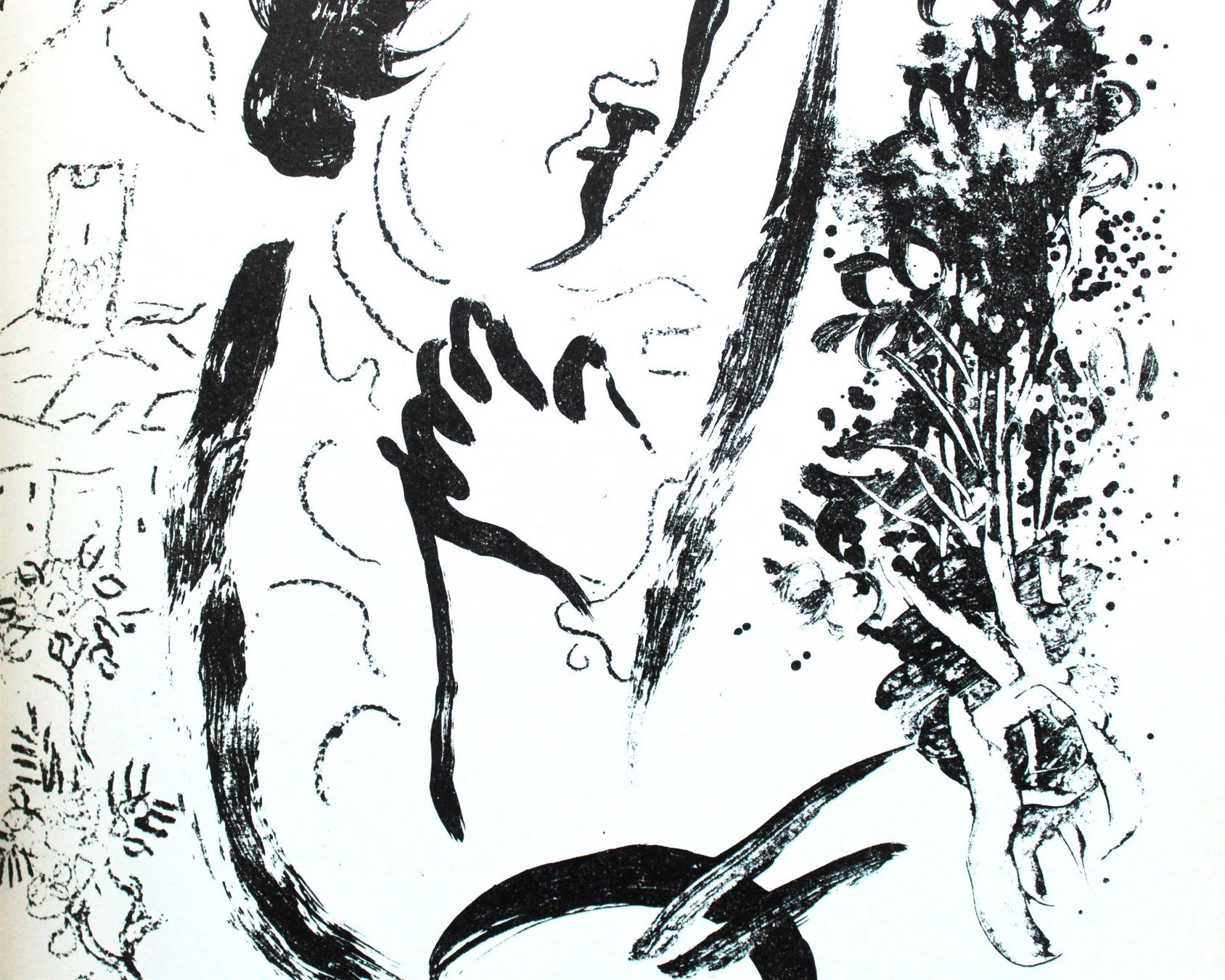 Grafica & Litografie: Marc Chagall - Vor einem Bild - Vintage Lithographie 1963 – Usato da Ponte Tresa venduto da 11GalleriaAlterEgo11 2