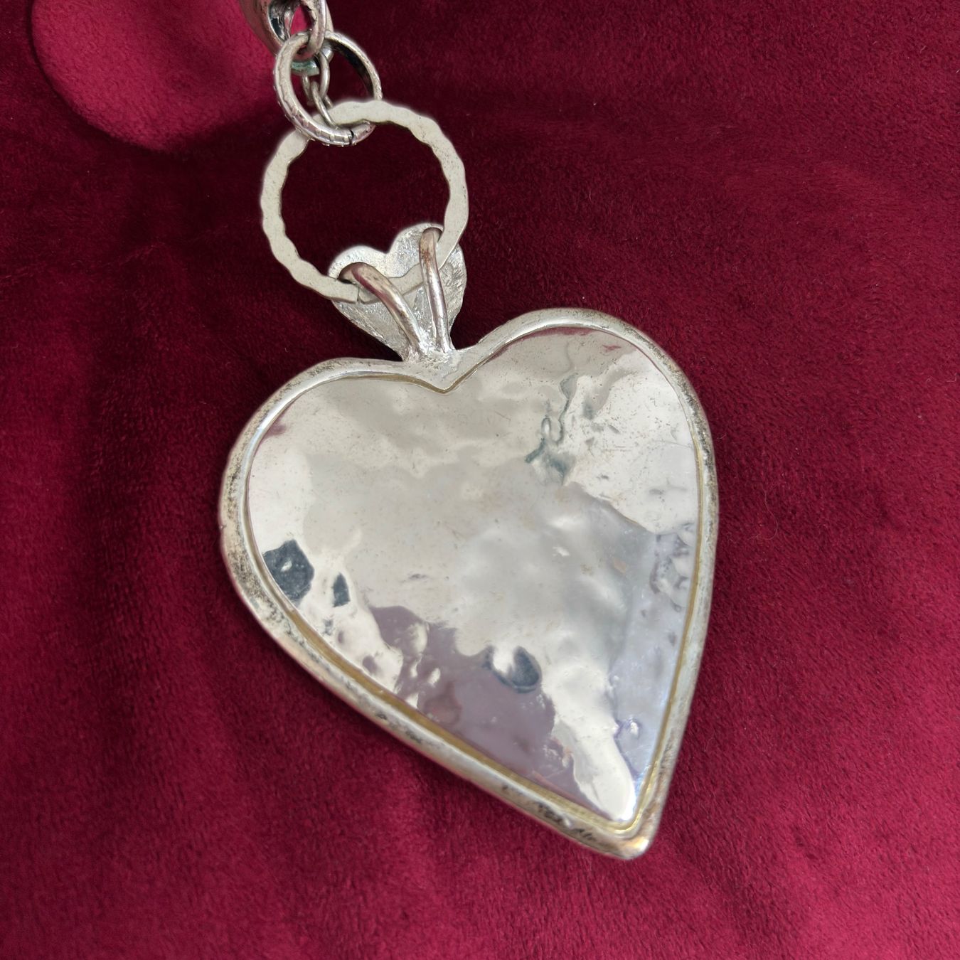 Colliers: Collier pendentif cœur argenté – D'occasion à Moudon par TigerrrEye 2