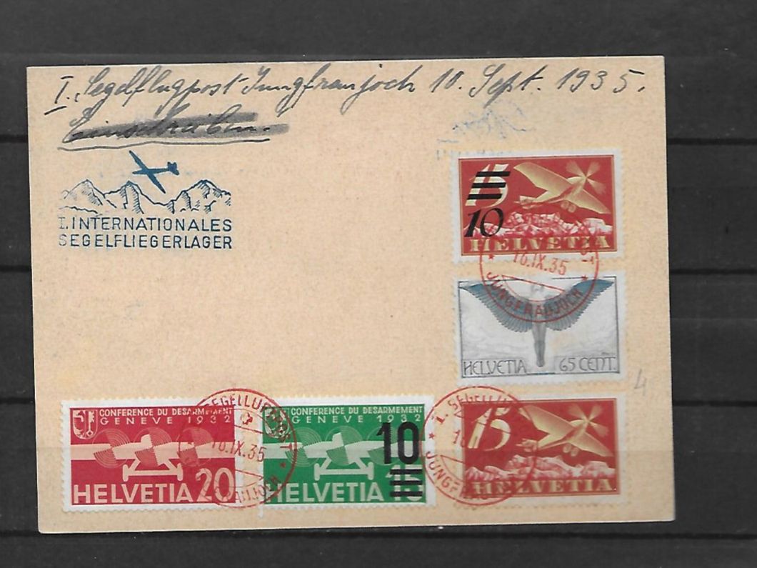 Tutti i francobolli: SF 1935 SF35.5g Kat: CHF 180.- – Usato da Basel venduto da Ilp