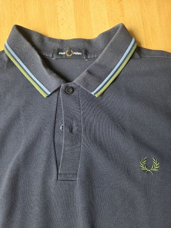 Poloshirt, Fred Perry, dunkelblau 