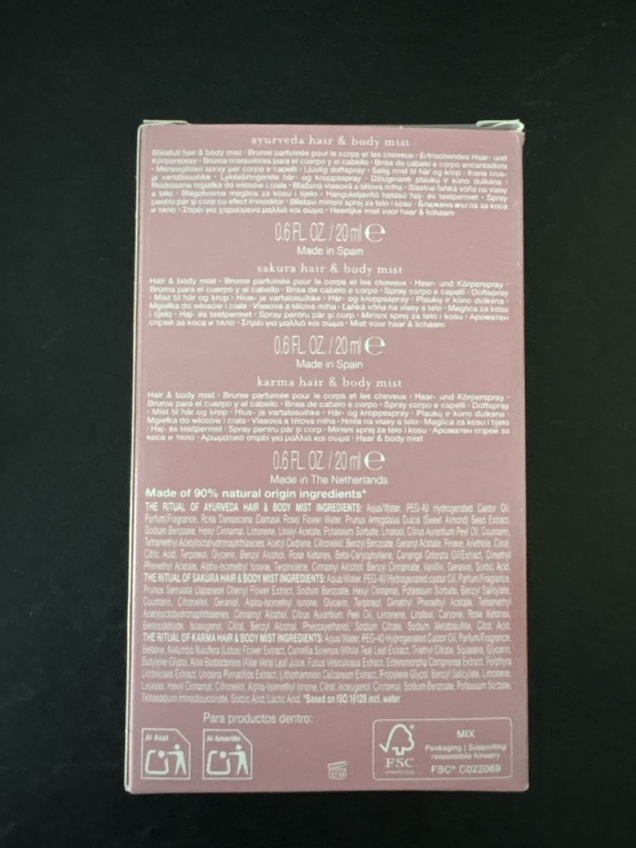 Rituals Sonstige Körperpflege: Rituals Set Hair&Bodyspay Reisegrösse – Neu und originalverpackt aus Luzern von Glitzer76 1