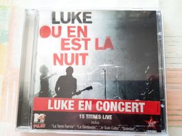 CD Luke - Où en est la nuit - Live