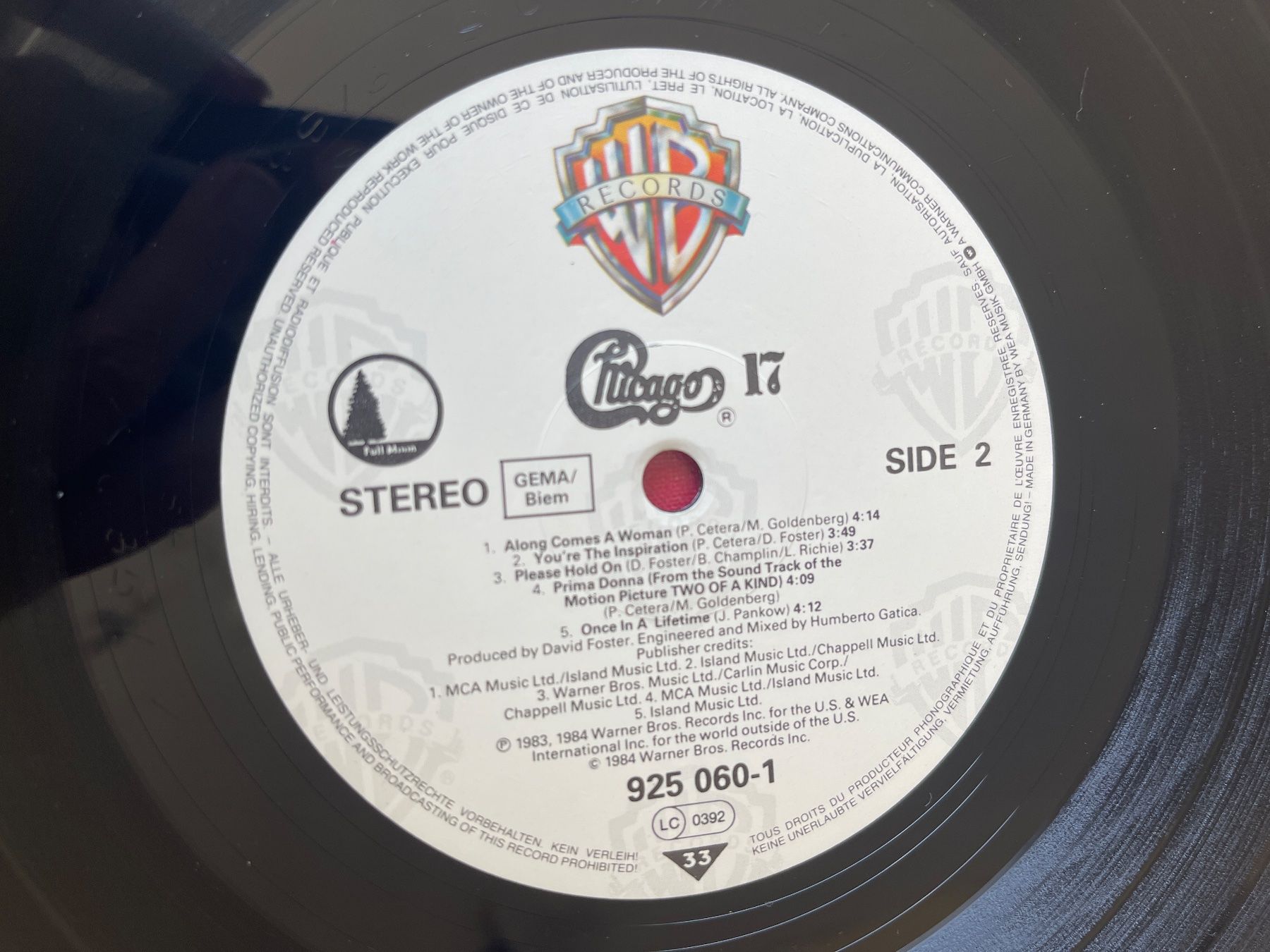 Vinyles: A532/Chicago 17 – D'occasion à Frutigen par Philippe_jsp 2