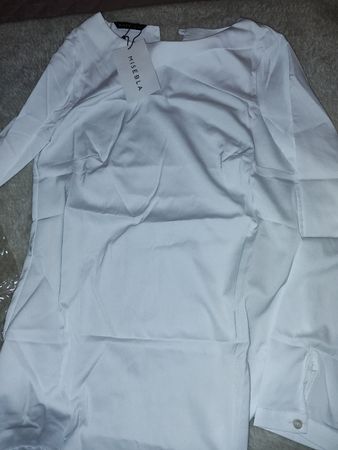 Blouse Misebla blanche manches longues taille 34 neuve
