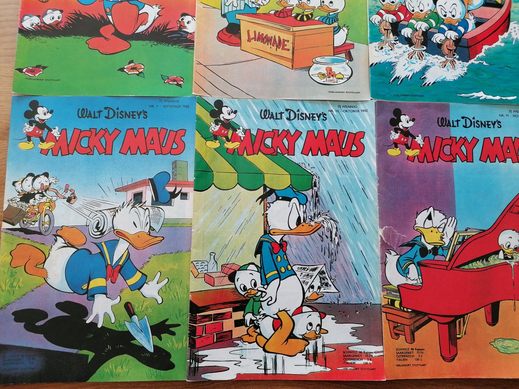 Fumetti: Micky Maus - Das Bunte Monatsheft 1952 - REPRINT – Usato da Basel venduto da vintagecollector 3