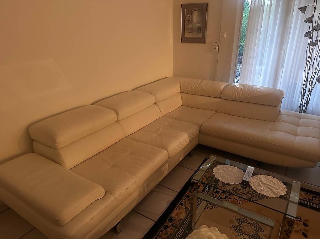 Sofas: Weisses Ledersofa – Gebraucht aus Allschwil von 1994marco 4