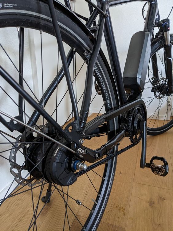 Tour de Suisse Electric Hybrid Bike with Belt Drive Size M Kaufen