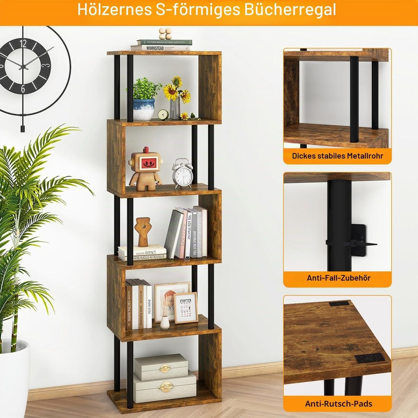 Scaffali: Bücherregal, Standregal – Nuovo (secondo la descrizione) da Sins venduto da tas_2m97 3