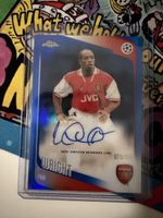 Ian Wright Topps Chrome 2025 Auto 075/150 Arsenal