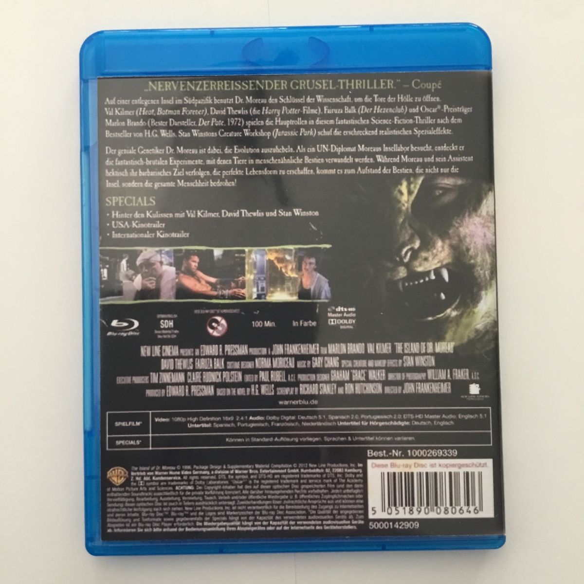 Tutti i DVDs: DNA Experiment des Wahnsinns- Blu Ray Selten Neu Wertig – Nuovo (secondo la descrizione) da Blauen venduto da berlingo65 1