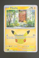 Pokemon Karte Pikachu 17/30 neuwertiger Zustand