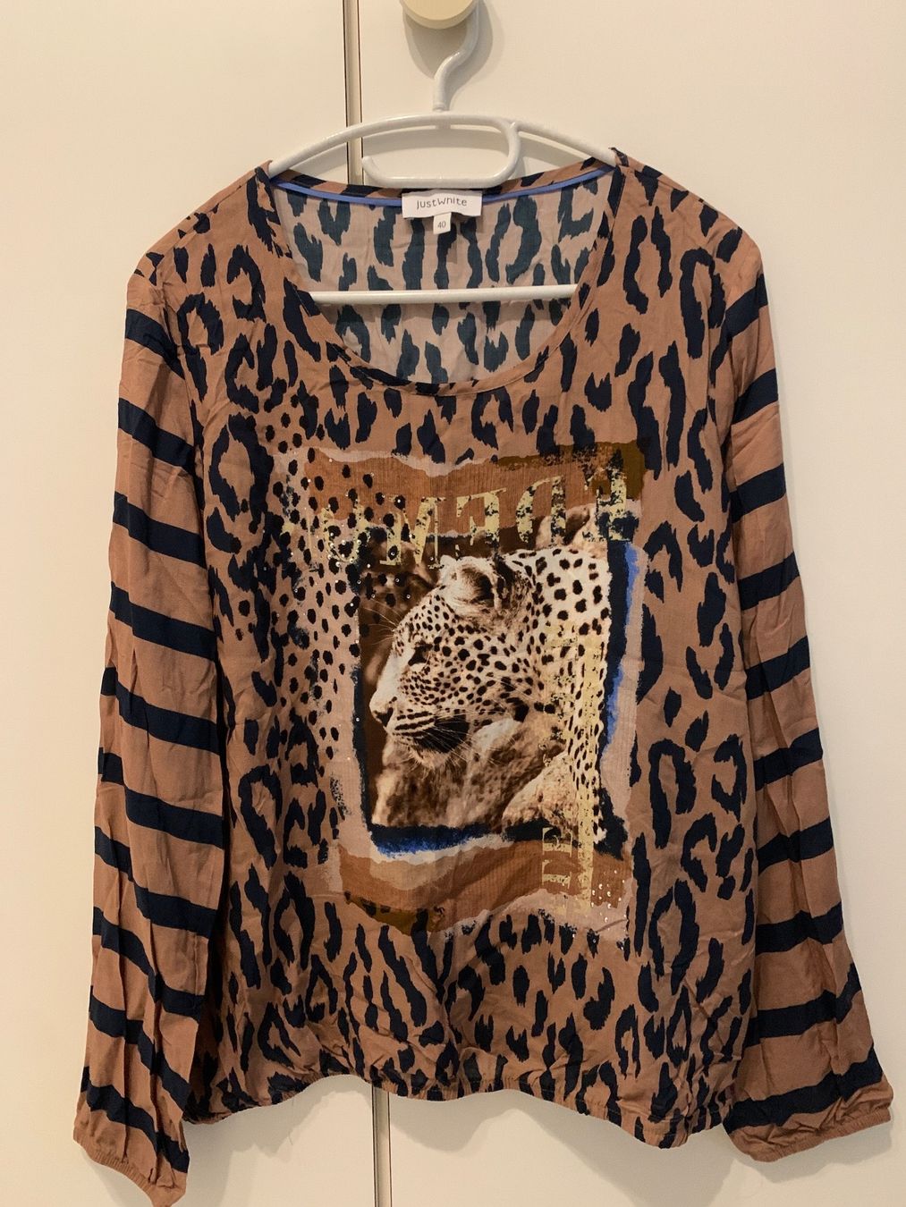 Camicette: Neue Bluse von JustWhite36/40 grosse – Nuovo e nell'imballaggio originale da Lausen venduto da tiguan07