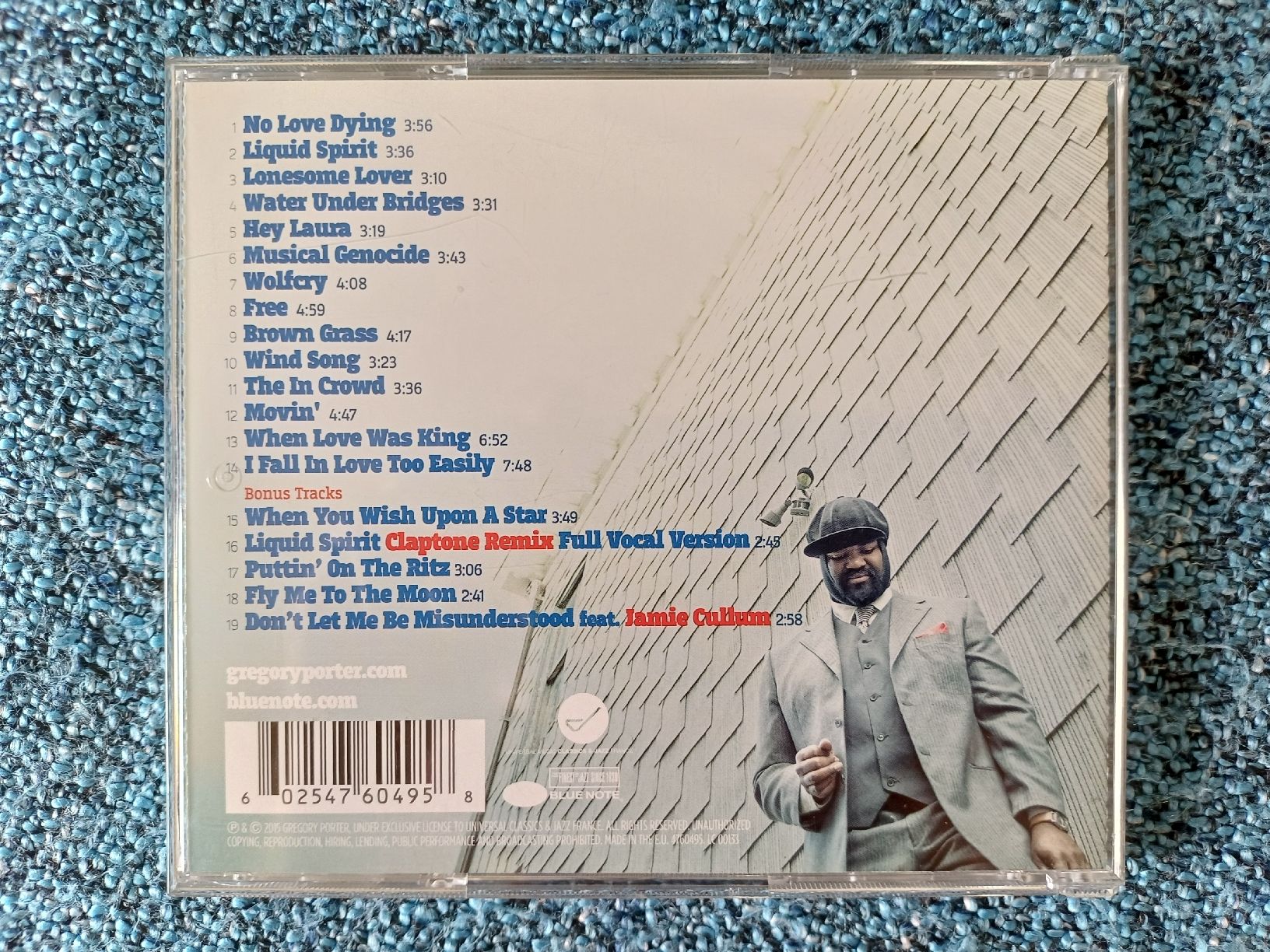 CDs: Gregory Porter "Liquid Spirit" CD Special edition  – D'occasion à Begnins par Drastic-Sound 1