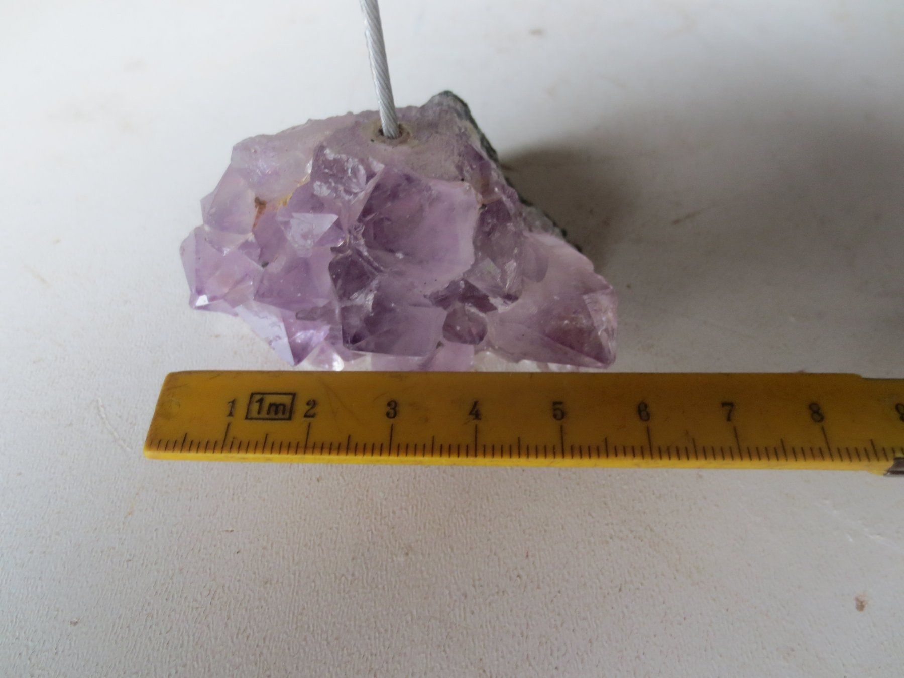 Mineralien & Heilsteine: Postkartenhalter auf Amethyst – Gebraucht aus Weier im Emmental von waefler03 4