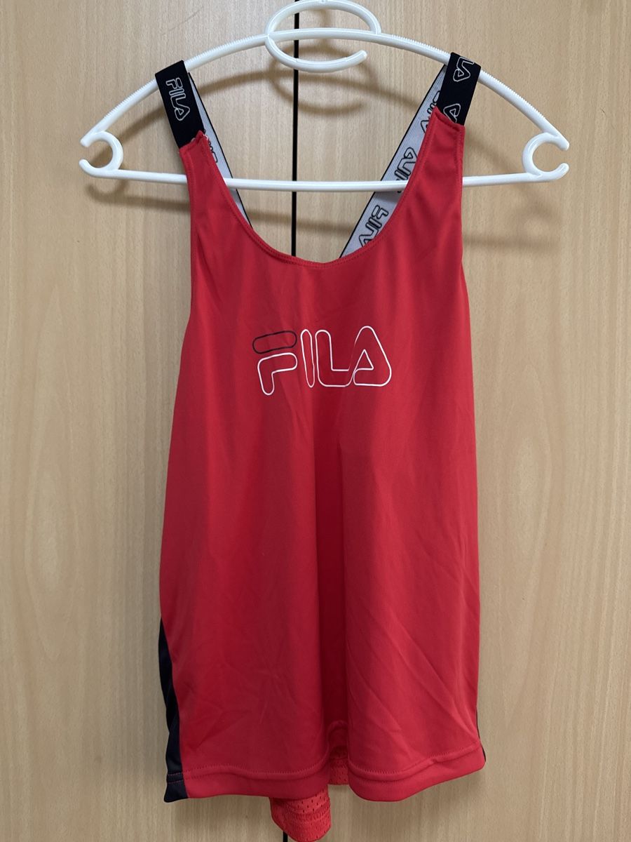 Fila Tops: Fila Sporttop, Rot/Schwarz, Grösse S – Neu (gemäss Beschreibung) aus Thun von Vans_98