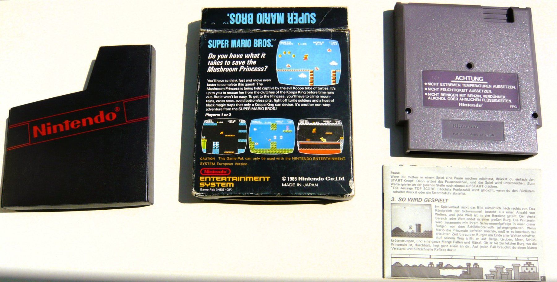 Nintendo Giochi: NES : Super Mario Bros, CIB, Bon état – Usato da Onex venduto da Jaguar1986 1
