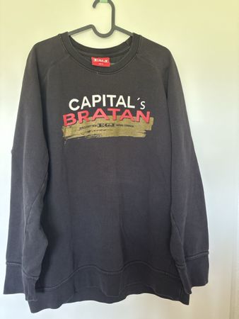 Capital Bra Pullover schwarz Grösse XL gebrauchter Zustand