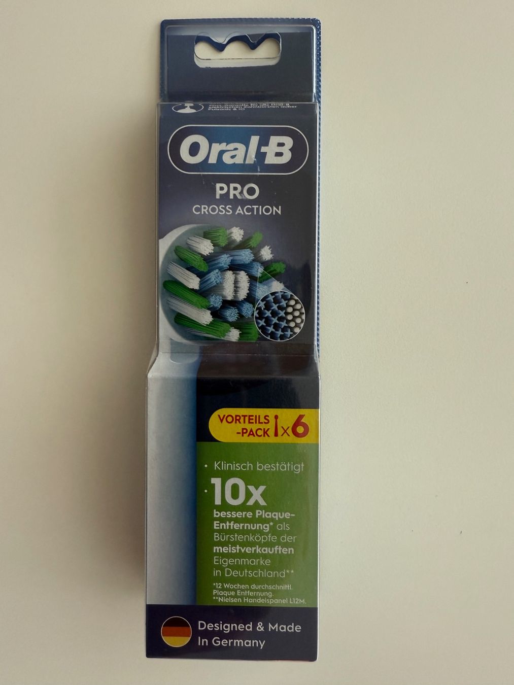 Oral B Zahnpflege: Oral-B PRO Crosse Action, 6 pcs/12 pcs – Neu und originalverpackt aus St-Gingolph von GoldenKeys