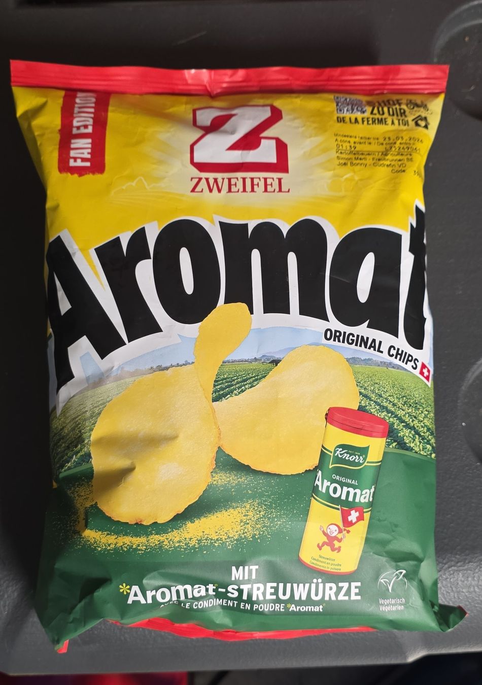 Original Zweifel Aromat Chips, ungeöffnet, MHD 2026 (Neu und ...