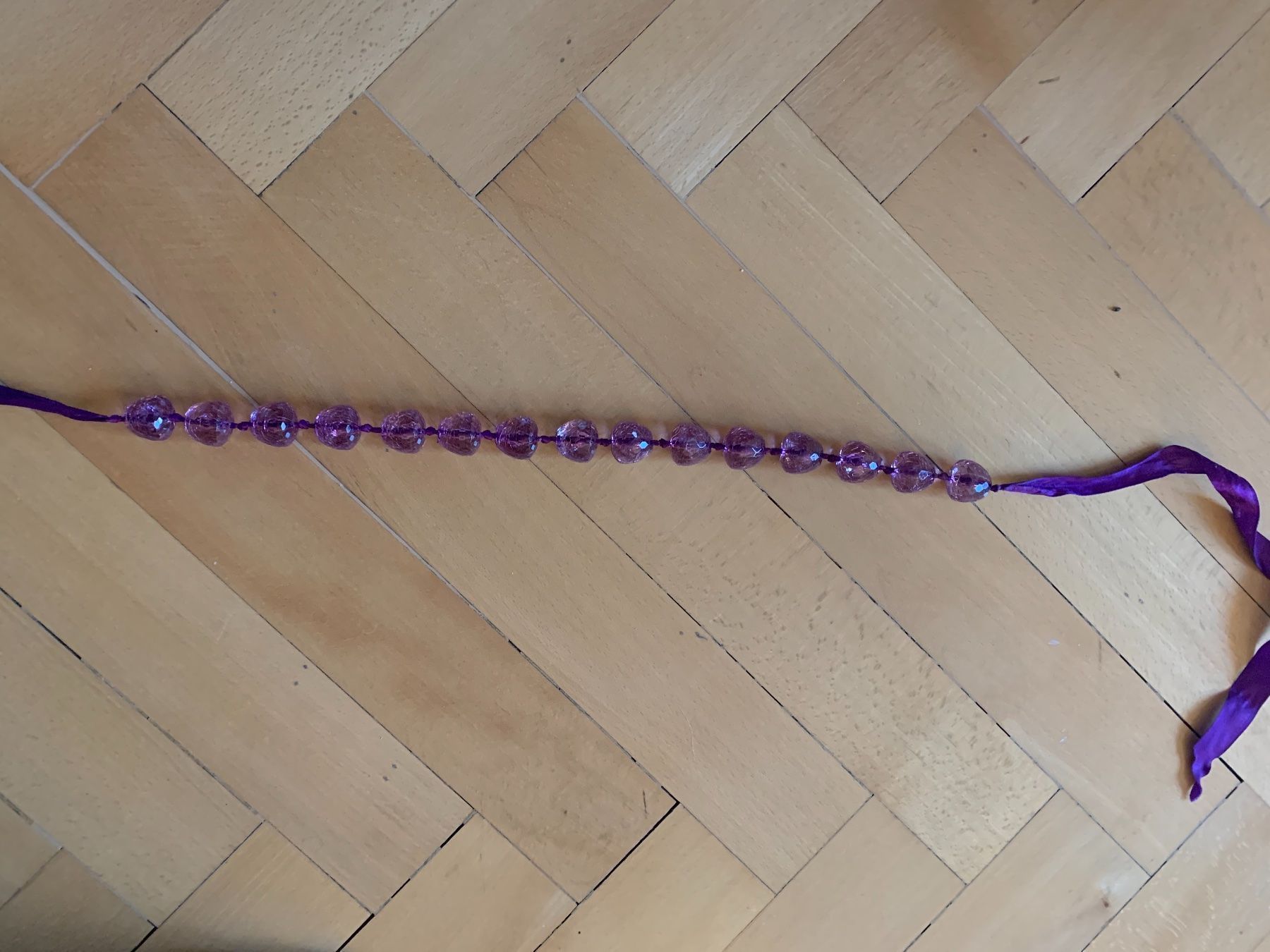 Catenine: Collier fantaisie violet – Usato da Küssnacht am Rigi venduto da FFKA 5