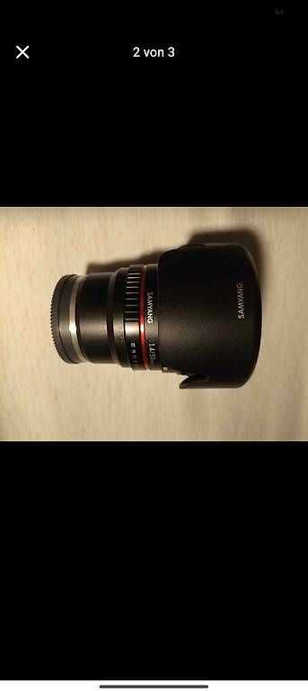 Samyang Objektive: Samyang 50 mm f/1.4 AS UMC E-Mount – Gebraucht aus Belp von kie_8tzq 1
