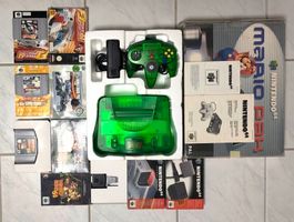 Nintendo 64 Pal Pak Konsole Dschungel green OVP