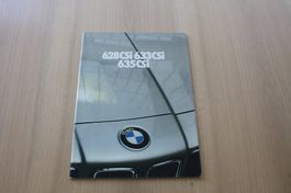 BMW 6er Prospekt 628CSi/633CSi/635CSi  1/1981  Französisch