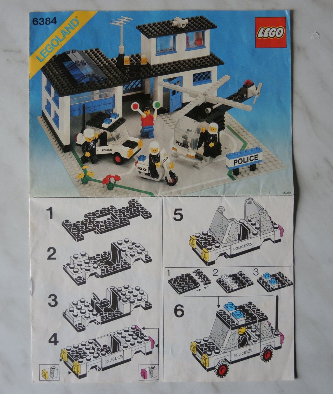 Lego Giocattoli: Polizei Station, Set 6384 (1983) – Usato da Burgdorf venduto da ursla50 7