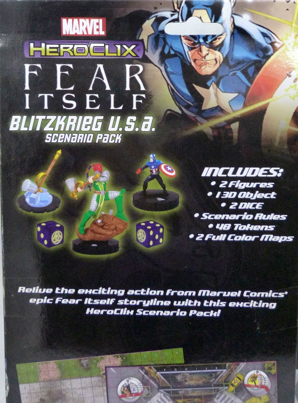 Figuren: FEAR ITSELF BLITZKRIEG MARVEL HEROCLIX SCENARIO PACK 2013 – Neu und originalverpackt aus Lugano von YouWantUS 4