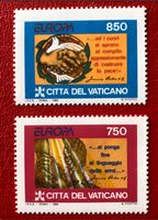 2X Vatikan Briefmarken mit Ungestempel