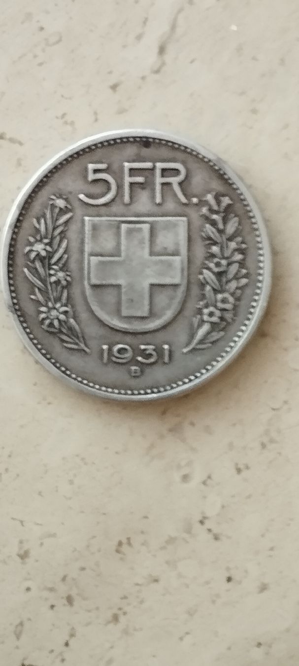 Toutes les monnaies: 5 Franken 1931 CH/Silber  – D'occasion à Oberdorf SO par and_jxk2 1