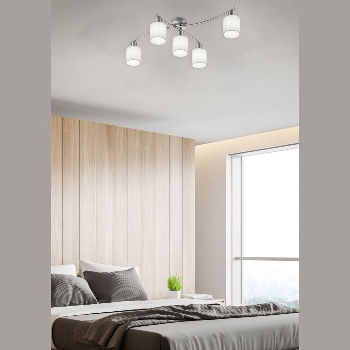 Lampadari & plafoniere: Deckenleuchte, 5 Strahler, 75 cm x 44 cm – Nuovo (secondo la descrizione) da Kreuzlingen venduto da Smart-Light 1