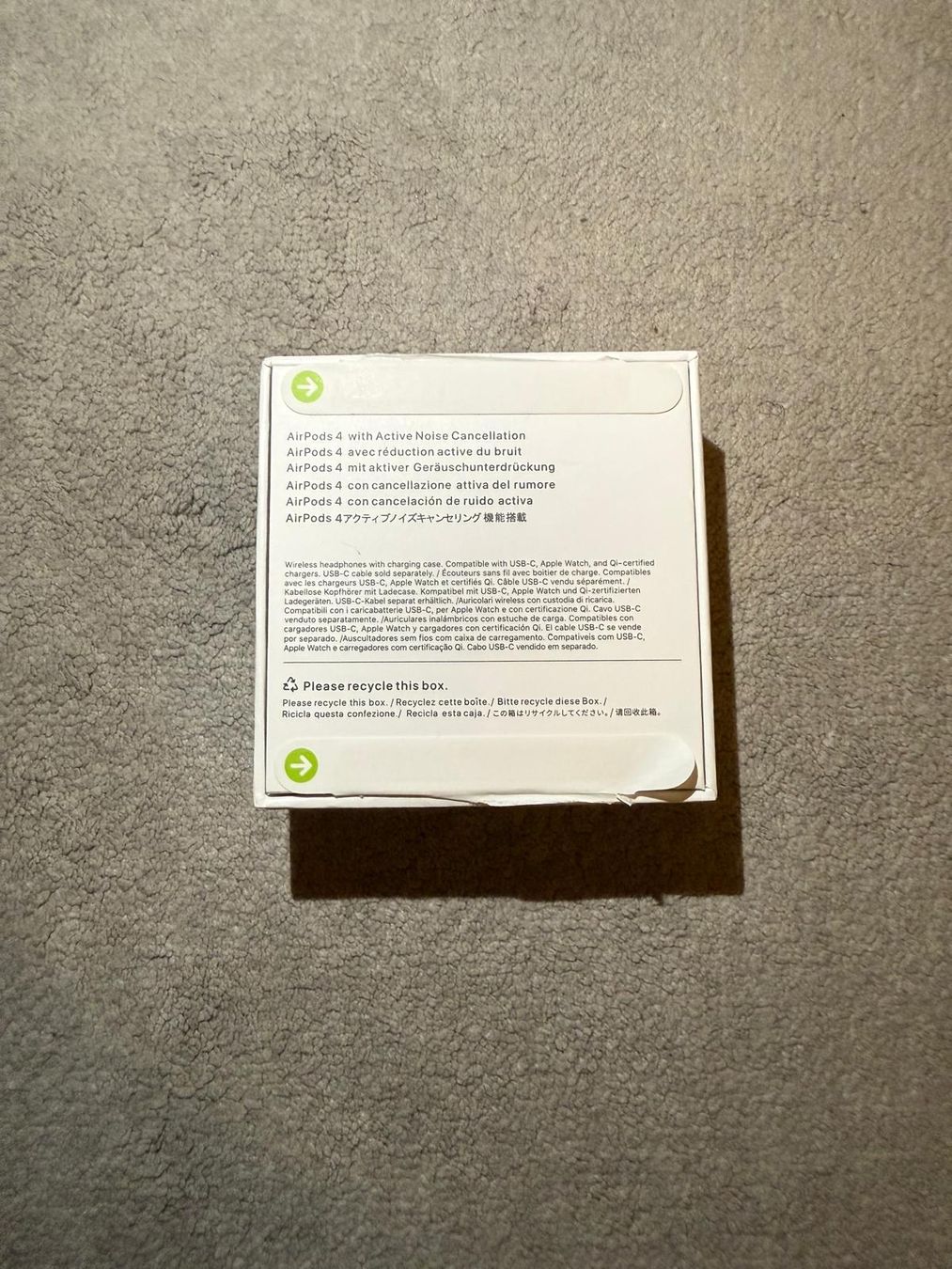 Apple Kopfhörer: AirPods 4 (mit ANC) – Neu und originalverpackt aus Le Grand-Saconnex von Byb 1